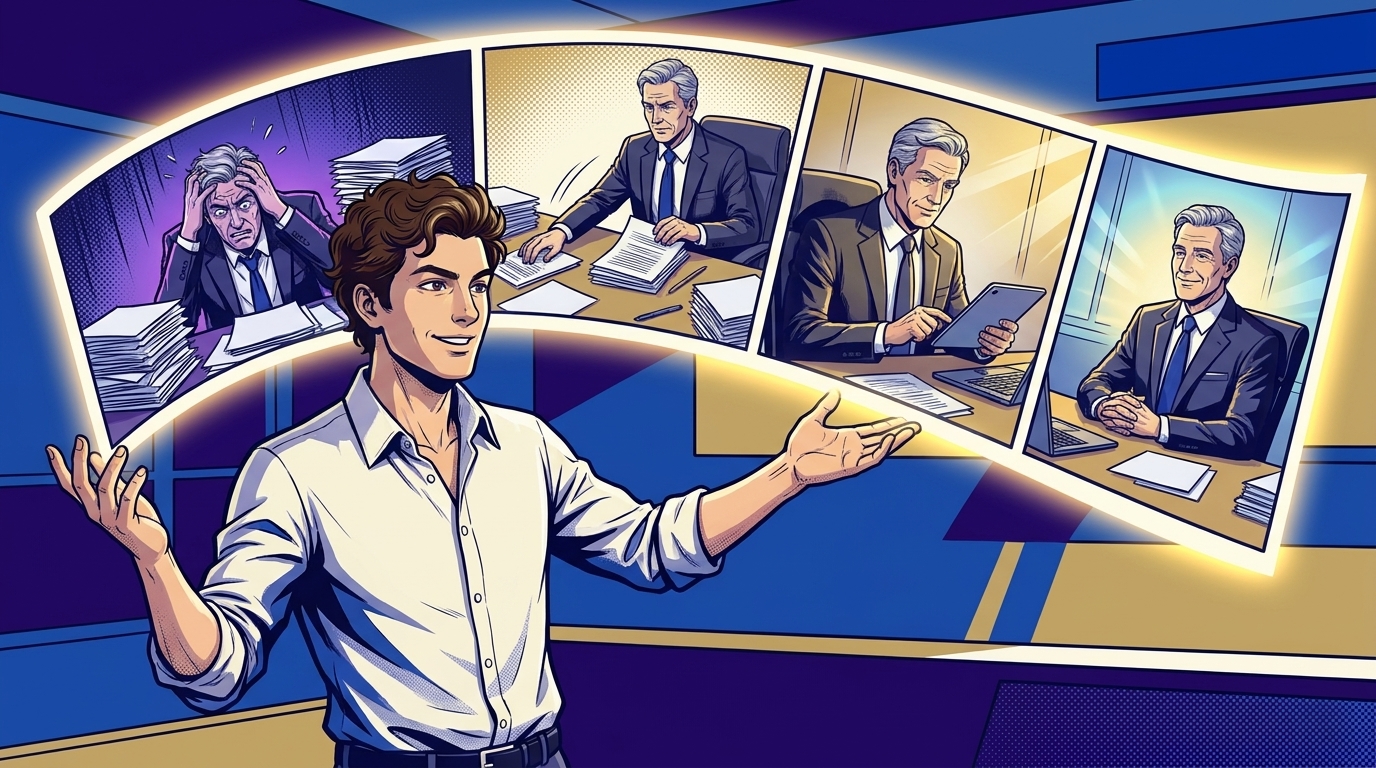 Le storytelling qui prouve la transformation