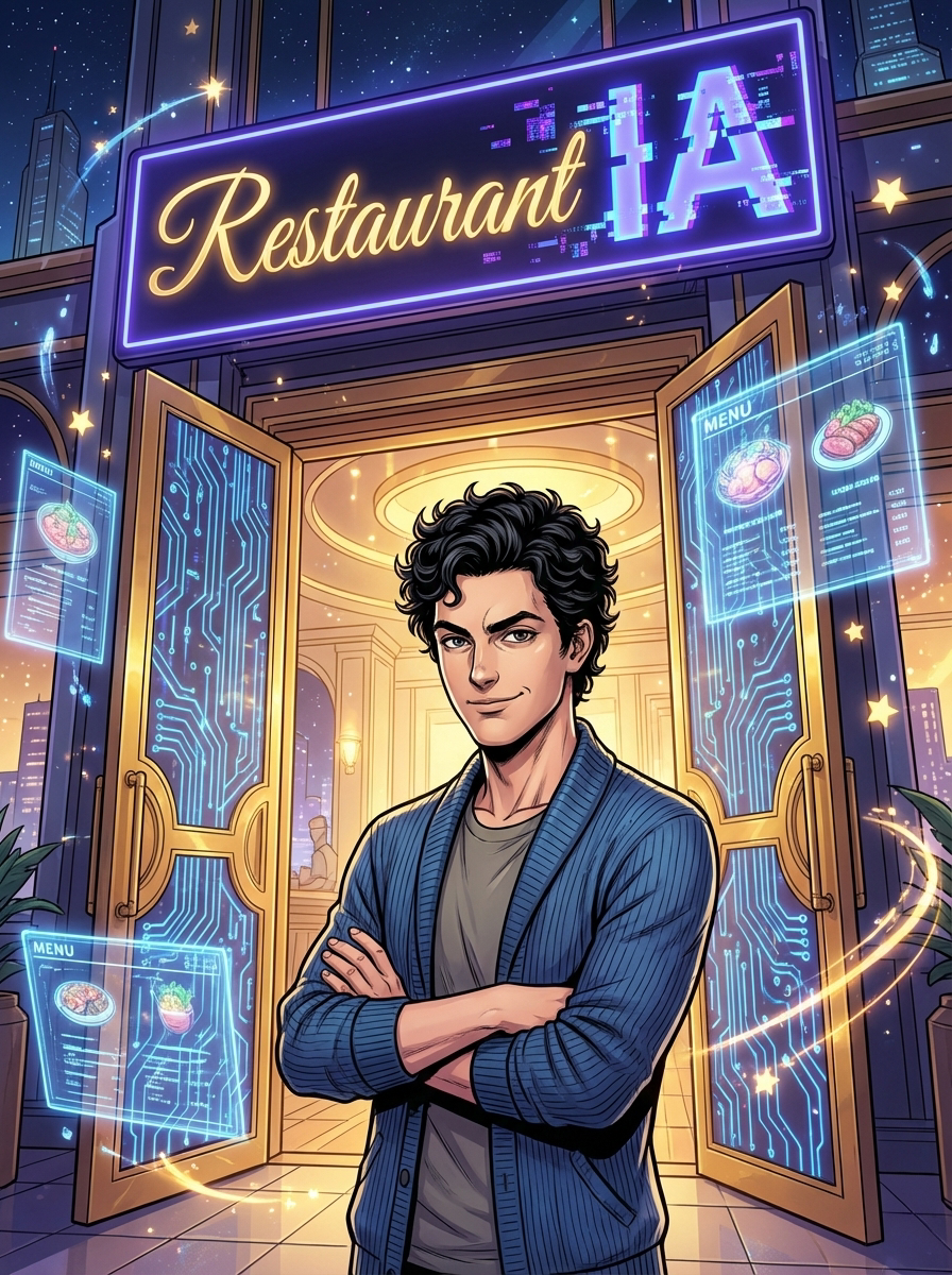 Glossaire IA : l'analogie du Restaurant IA