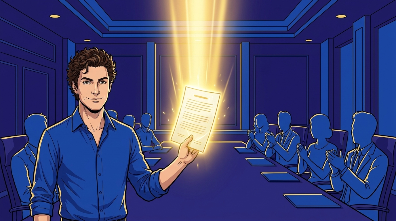 Faire voir une opportunité à un comité en une note